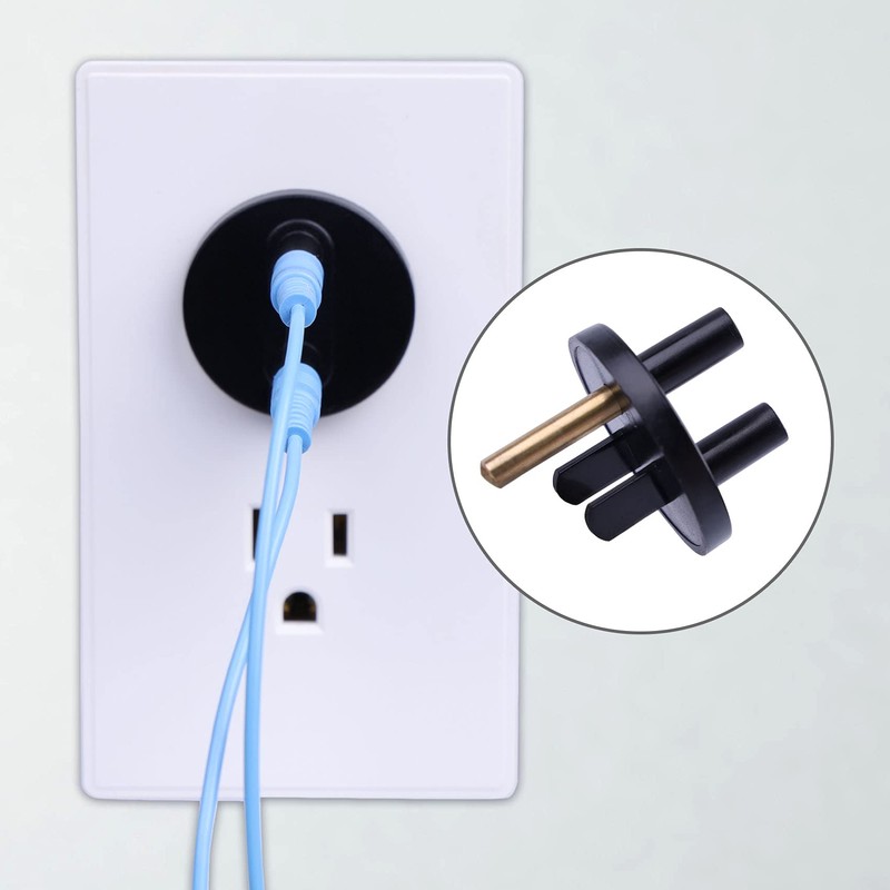 Grounded Outlet Plug, Anti-Static Wrist Strap (Adjustable up to Size
