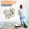 Axgatoxe 12 x 9 Ft Plastic Drop Cloths for Painting