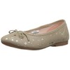 OshKosh B'Gosh Girls' Gwen Ballet Flat, Gold, 6 M US