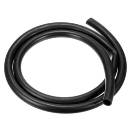 M METERXITY Lubricating Oil Hoses, 19mm ID x 25mm OD 6.56FT Rubber Tubing Hose Pipe for Irrigation/Small Equipment/Outdoor/Garden Water Tubing [Black]