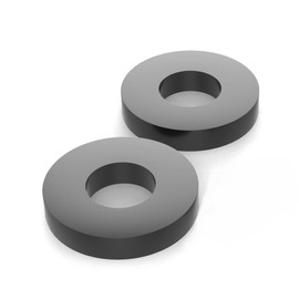 Isolate It: Sorbothane Vibration Isolation Washer 50 Duro (11.4mm ID - 2.54cm OD - 4.8mm Deep) - 12 Pack