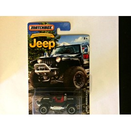 MATCHBOX JEEP ANNIVERSARY EDITION BLACK JEEP HURRICANE