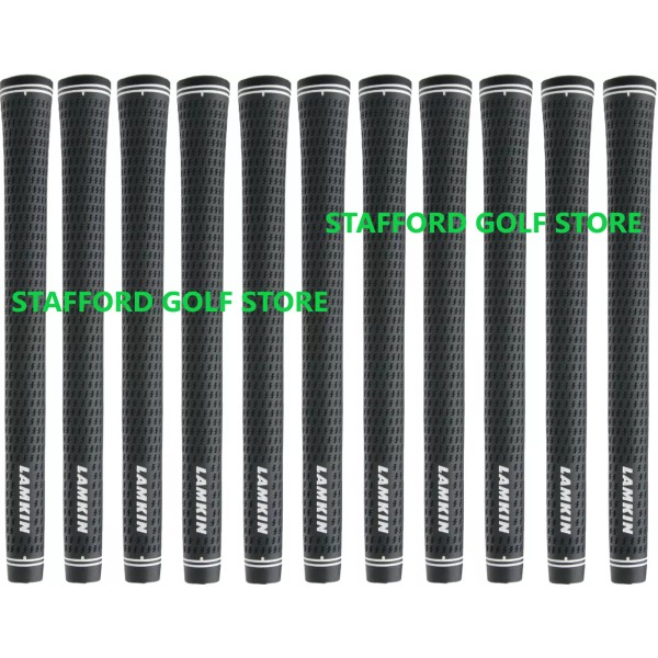 Lamkin Crossline Plus Golf Grips Standard+ Grey/Black 600 Round -