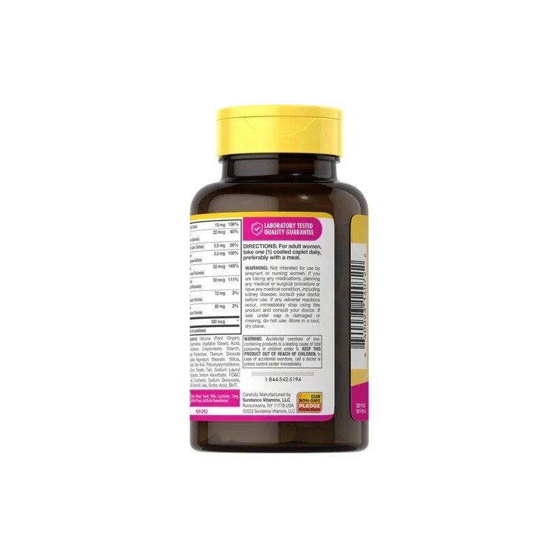 Multivitamínico 50+ Vitaminas Y Minerales Esenciales 60 Uds