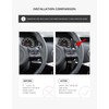 ontto Carbon Fiber Steering Wheel Shift Paddle Extended Fit for