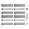 12 Set Stainless Steel Standoff Screws 19x80mm Advertising Screws Mounting