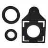 ANCLLO Multi Angle Measuring Ruler Drill Guide Ceramic Tile Hole