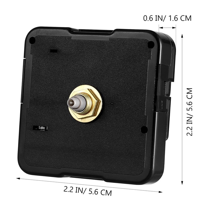 Baluue Clock Mechanism Kit Quartz Wall Clock Movement Mechanisms 5.6x5.6cm/2.2"