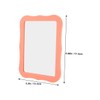 GRIRIW 2pcs Magnetic Locker Mirrors Compact Makeup Mirrors for Office