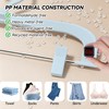 20 Pack Pants Hangers with Ribbed Grip, 13.5" Stackable Skirt