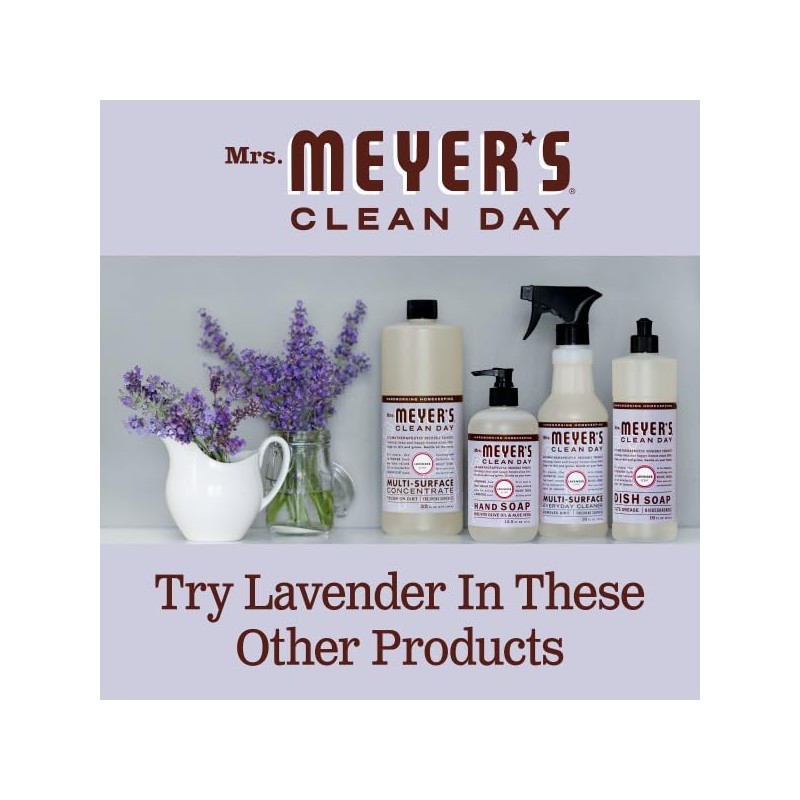 Mrs. MEYER'S CLEAN DAY Kitchen Set, Room Freshener, Multi-Surface Cleaner,