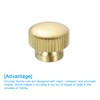 sourcing map Knurled Thumb Nuts, 2Pcs M6 x D14mm x