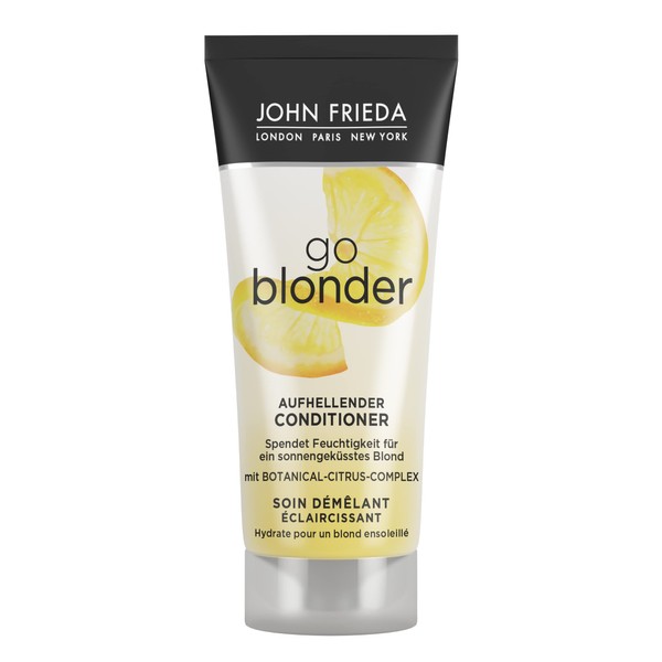 John Frieda Go Blonder Shampoo - Volume: 75 ml - Travel Size - Ideal for Testing or Travelling - Brightening