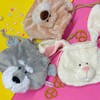 NICI Bear 3090465 Figure Face Pouch, Germany, Plush, Gift, Face