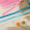 sourcing map 14 Yards Sequins Trim Ribbon 0.6 Inch Sequin