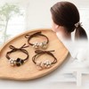 European-style pearl luxury hair tie / 유럽풍 진주 고급 헤어 머리 끈