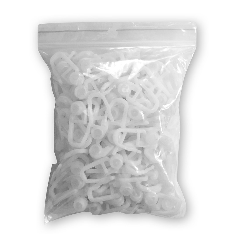 Gardinenallée 100 x universal curtain rolls, curtain rolls, 8 mm