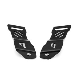 Wsays Upper Hood Hinge Ditch LED Light Pod Mount Brackets Compatible with Polaris RZR PRO R 4 2022-2025