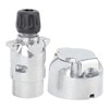 Trailer Plug Socket Kit Aluminum Alloy DC12V 7 Pin Plug