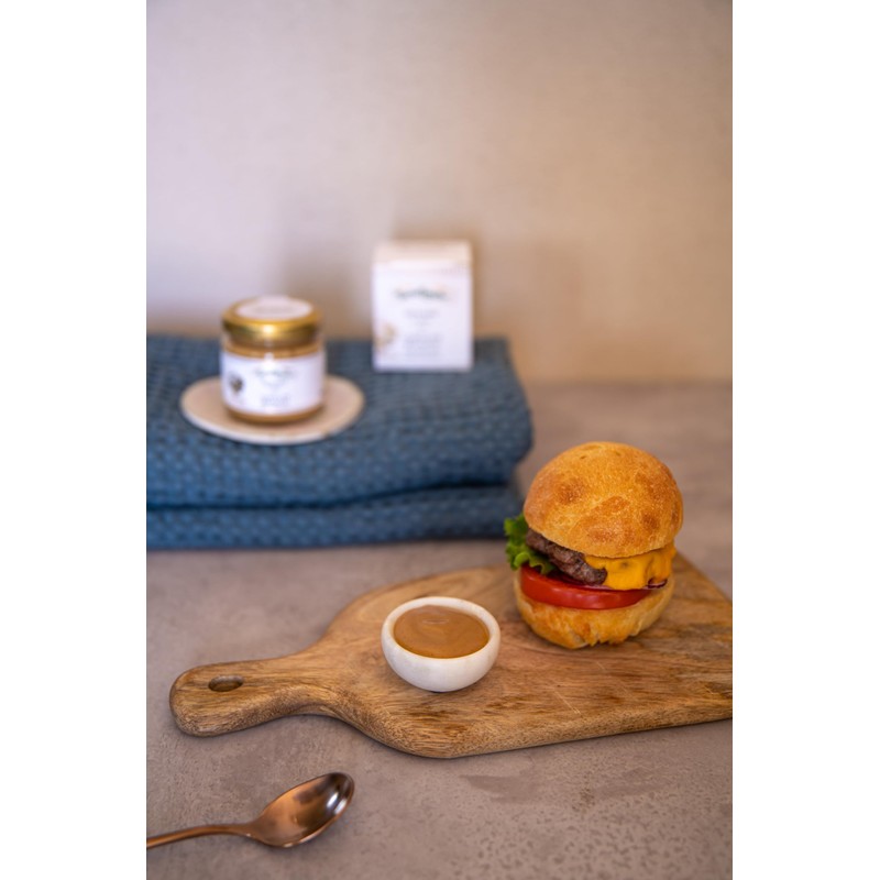 TartufLanghe. Mustard with Honey and White Truffle. 100g (3.52oz)