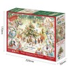 Epoch Company 500 Piece Jigsaw Puzzle PETER RABBIT Hoppy Christmas!