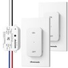 DEWENWILS Wireless Remote Light Switch, 15A High Power, No in-Wall