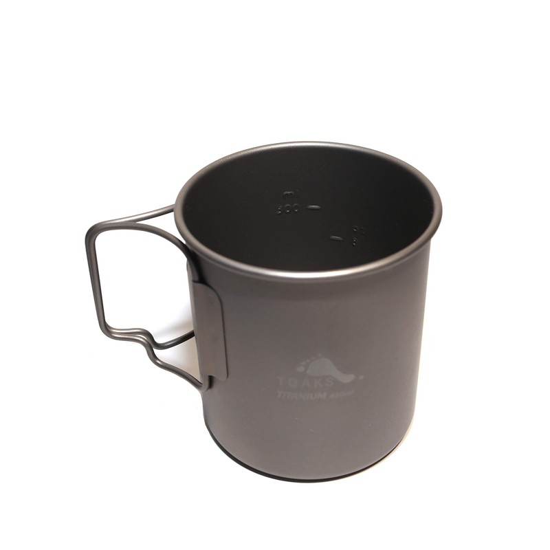 TOAKS CUP-450 Titanium Cup 15.2 fl oz (450 ml)
