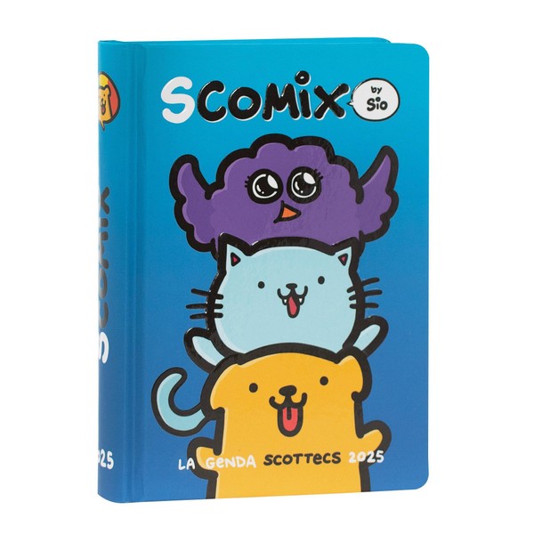 Comix Scomix by Sio 16-Month School Diary 2024-2025 for Children