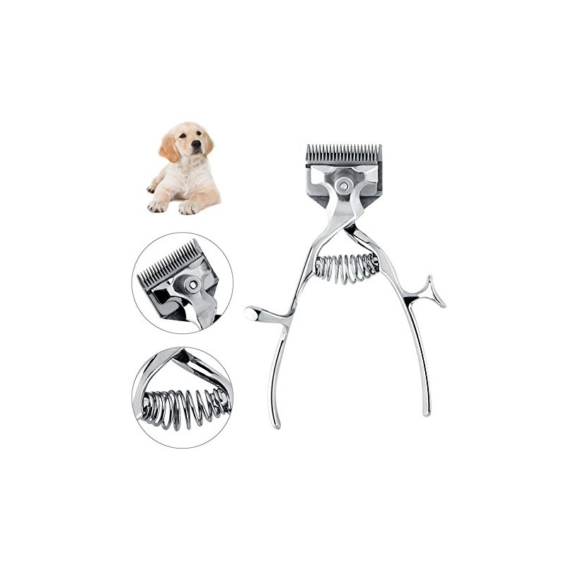 Motanar Pet Grooming Scissors Clippers for Cat Dog Hair Manual