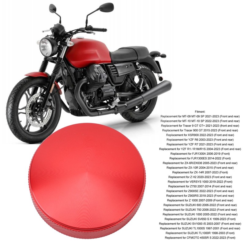 Motorcycle Front Brake Fluid Oil Reservoir Cap Cover CNC 6063