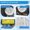 W10185981 Dryer Timer, WPW10185981 Dryer Timer Compatible with Whirlpool, Maytag,