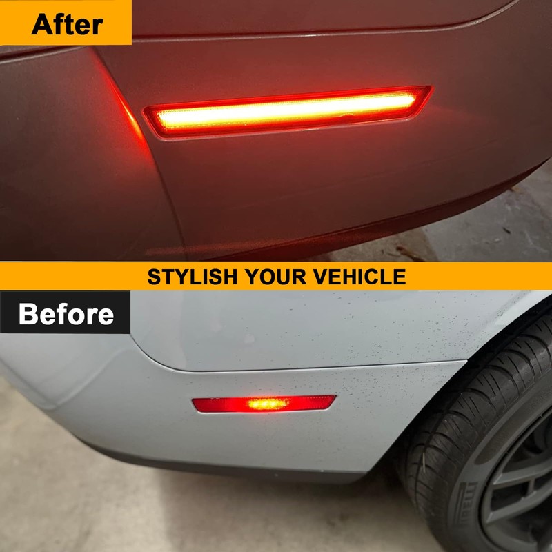 Mynoway LED Side Marker Light Replacement for Challenger 2015-2022, 4