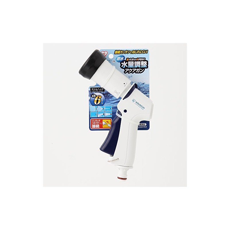 Iris Ohyama Aqua Gun S Front Lever White/Marine Blue 168023