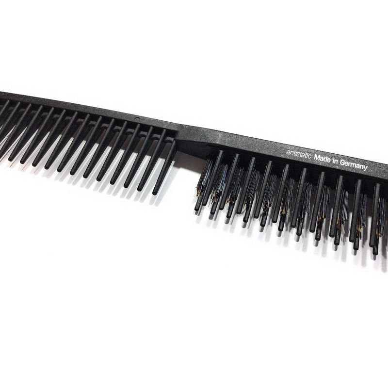 Hercules Sägemann HS C10 carbon 10 comb with real bristles,