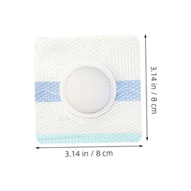 LIFKOME 5pcs Baby Belly Navel Patches Cotton Umbilical Hernia Dressing for Newborns Tummy Cover for Infants Hernia Paste Style Skin-friendly and Breathable