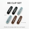 Hair Accessories Set - Claw Clips - Bobby Pins -