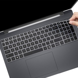 Keyboard Cover for 2026 2025 Dell 16 Laptop DC16250 DC16251 16 inch Laptop US Layout Keyboard Skin (NOT FIT Dell 16 Premium DA16250/Dell 16S &Dell Pro 16/Pro 16 Plus/Pro Max 16) -Black
