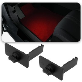 OTOTEC 4 Pcs 54.5x25mm Anti-Slip Car Mat Retention Clips Screw-Type Floor Mat Holders Compatible with Honda Compatible with Civic Jazz CR-V HR-V Compatible with Acura Models