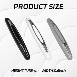 SamWinGear 4PCS Car Door Edge Guards Protector, Car Door Shock Absorber Bumper Guards Anti-Scratch Door Protector Trim Strip Exterior Decor Accessories with Self Adhesive for Cars Trucks SUVs (Black)