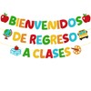 Bienvenidos De Regreso A Clases Banner Bienvenidos Banner en español