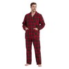 kolipajam Mens 100% Cotton Flannelette Yarn Dyed Plaid Pajama Pants
