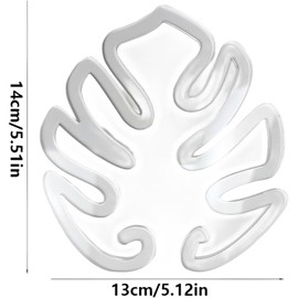 VBQFDPH 2 Pcs Moss Pole Monstera Plant Support Stakes, Monstera Trellis Indoor, Plant Stem Holder,Monstera Plant Support,Clear stem