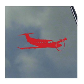 Pilatus PC-12 Pilot Flight Vinyl Sticker Decal Cargo Passenger Air Force Trainer Civil Aviation