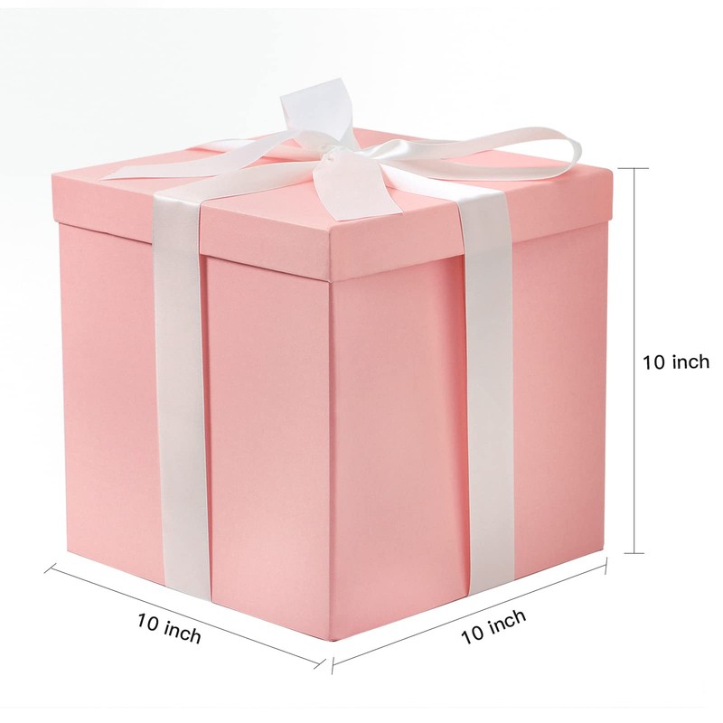RUSPEPA Medium Birthday Gift Box with Lids, Ribbon and Tissue