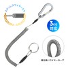 SANLIKE Wire Spring Cord Strap for Fishing, Wire Rope, Stretchable,