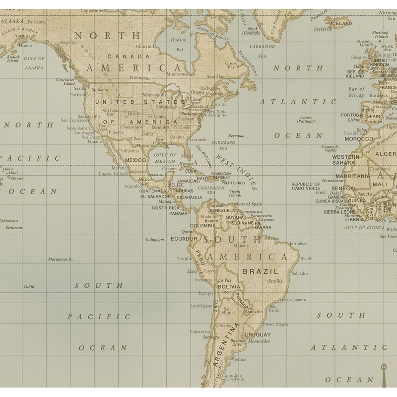 Dreams and Memories Custom World Push Pin Travel Map