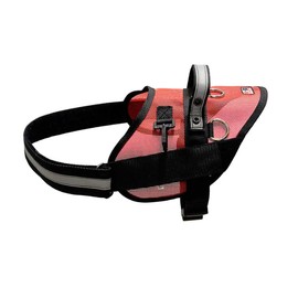 REDLINE K-9 Light Weight Orange Mesh Service and SAR Dog Harness (XLarge)
