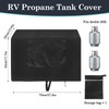 RV Propane Tank Cover with Openable Window Fit for Dual
