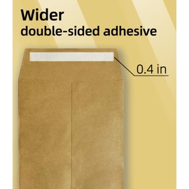 License Plate Envelopes Self-sealing, 13 Inches x 6.5 Inches, Pack of 100