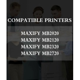 for Canon 5-PacK PGI1200 PGI-1200 Yellow Ink Cartridge for MAXIFY MB2720 MB2120 MB2020